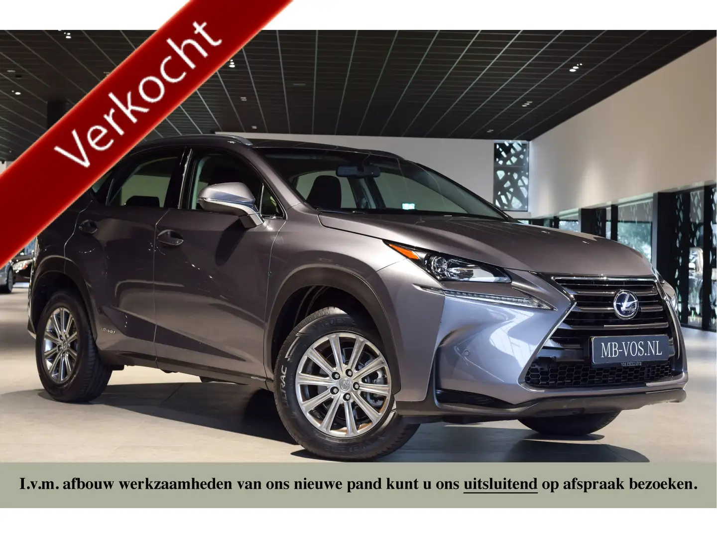 Lexus NX 300h AWD Business Line Dealer onderhouden|Mercury Grey| Grau - 1