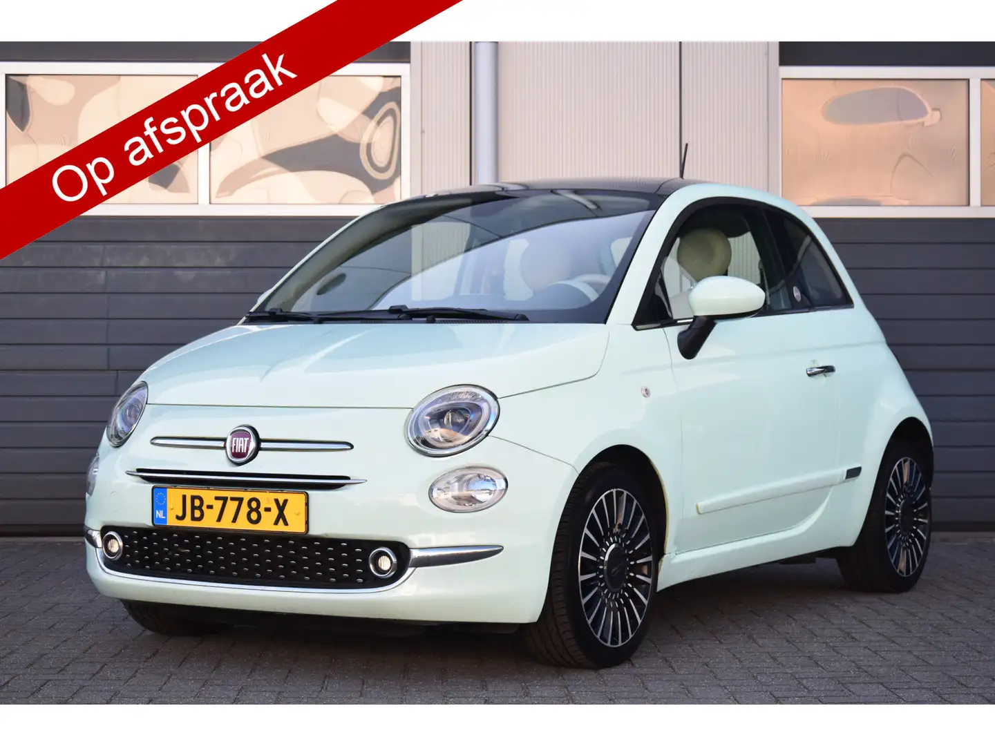 Fiat 500 0.9 TwinAir Turbo Lounge Society Navi Ecc Business Vert - 1