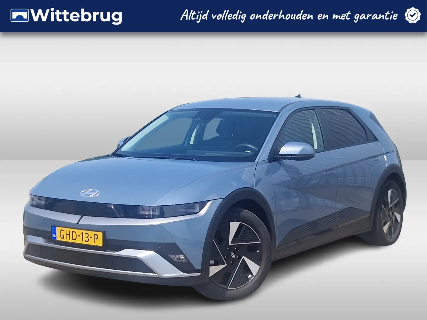 Hyundai IONIQ 5 Connect+ 84 kWh Volledig Elektrisch met Navigatie Blauw - 1