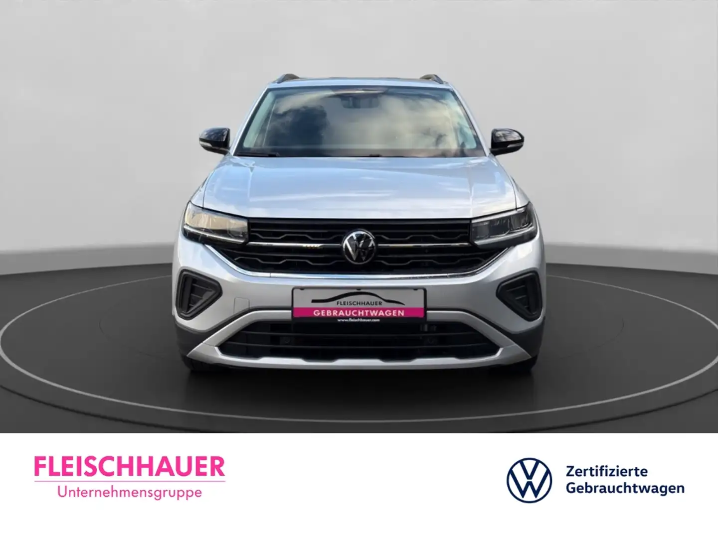 Volkswagen T-Cross 1.0 TSI Life GOAL LED Navi Sitzhz App-Connect Silber - 2