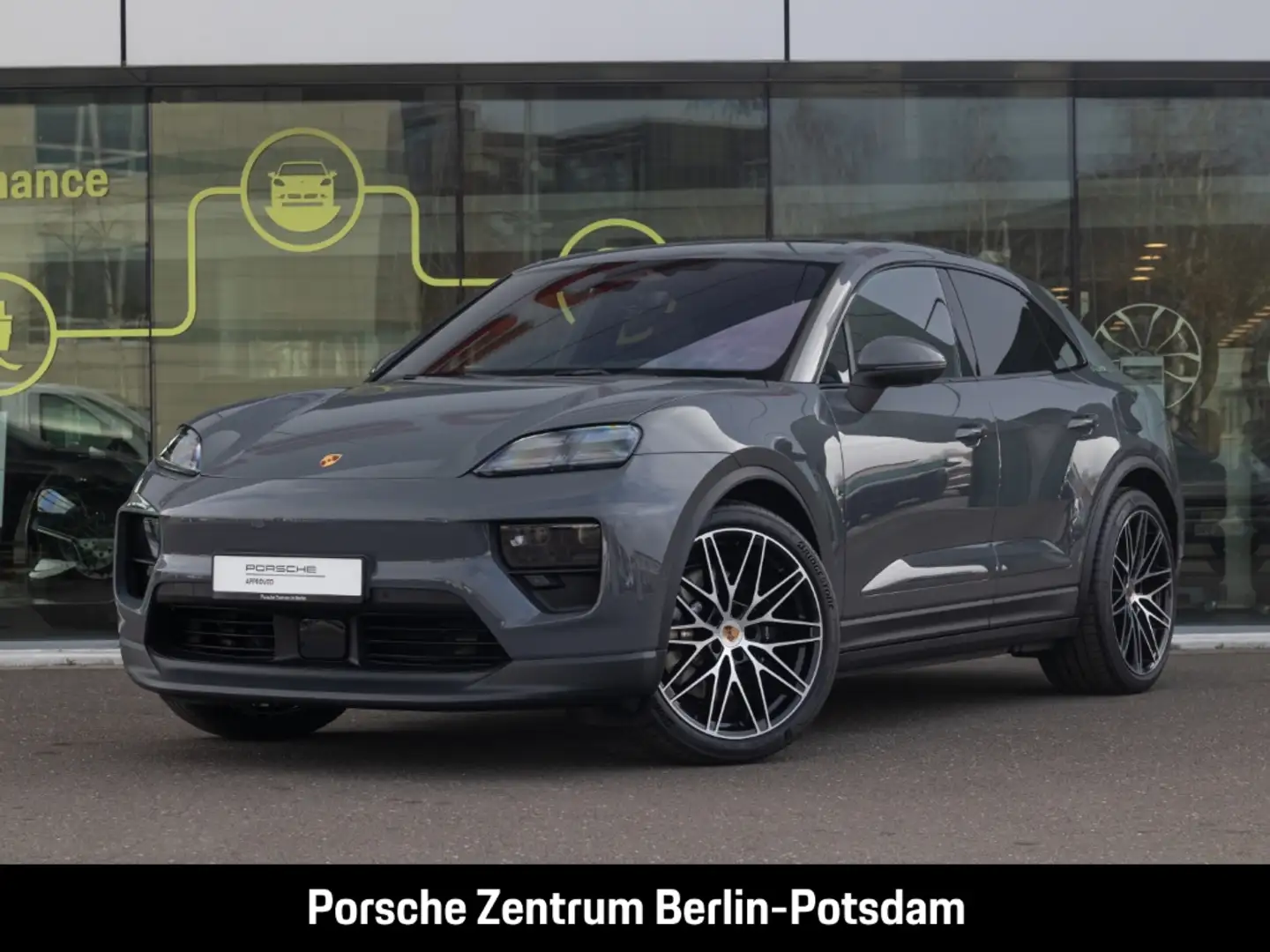 Porsche Macan 4S Burmester Panoramadach Luftfederung Grau - 1