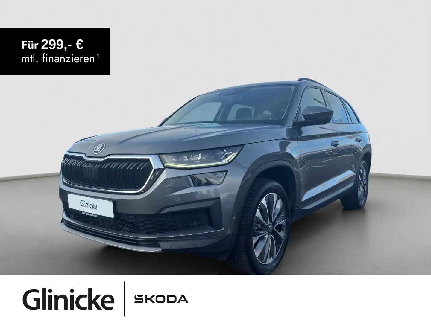 Skoda Kodiaq Tour 4x4 StandHZ Navi LED CarPlay Grau - 1