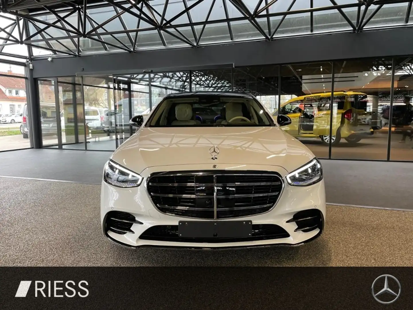 Mercedes-Benz S 580 4M lang AMG+PANO+STDHZG+AIRM+TV+DISTRONIC+ Weiß - 2