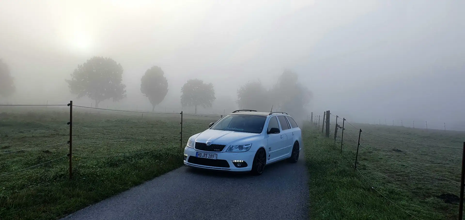 Skoda Octavia Combi 2.0 TSI DSG RS Weiß - 1