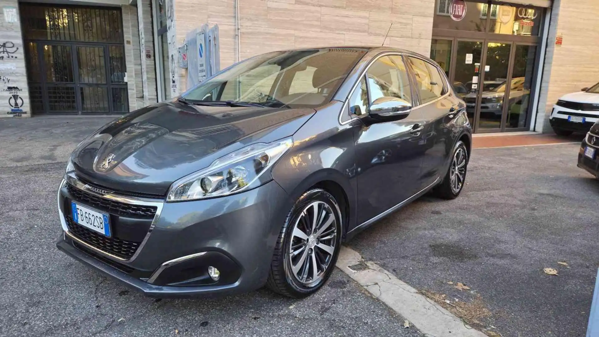 Peugeot 208 1° serie BlueHDi 100 5 porte Allure Grigio - 1