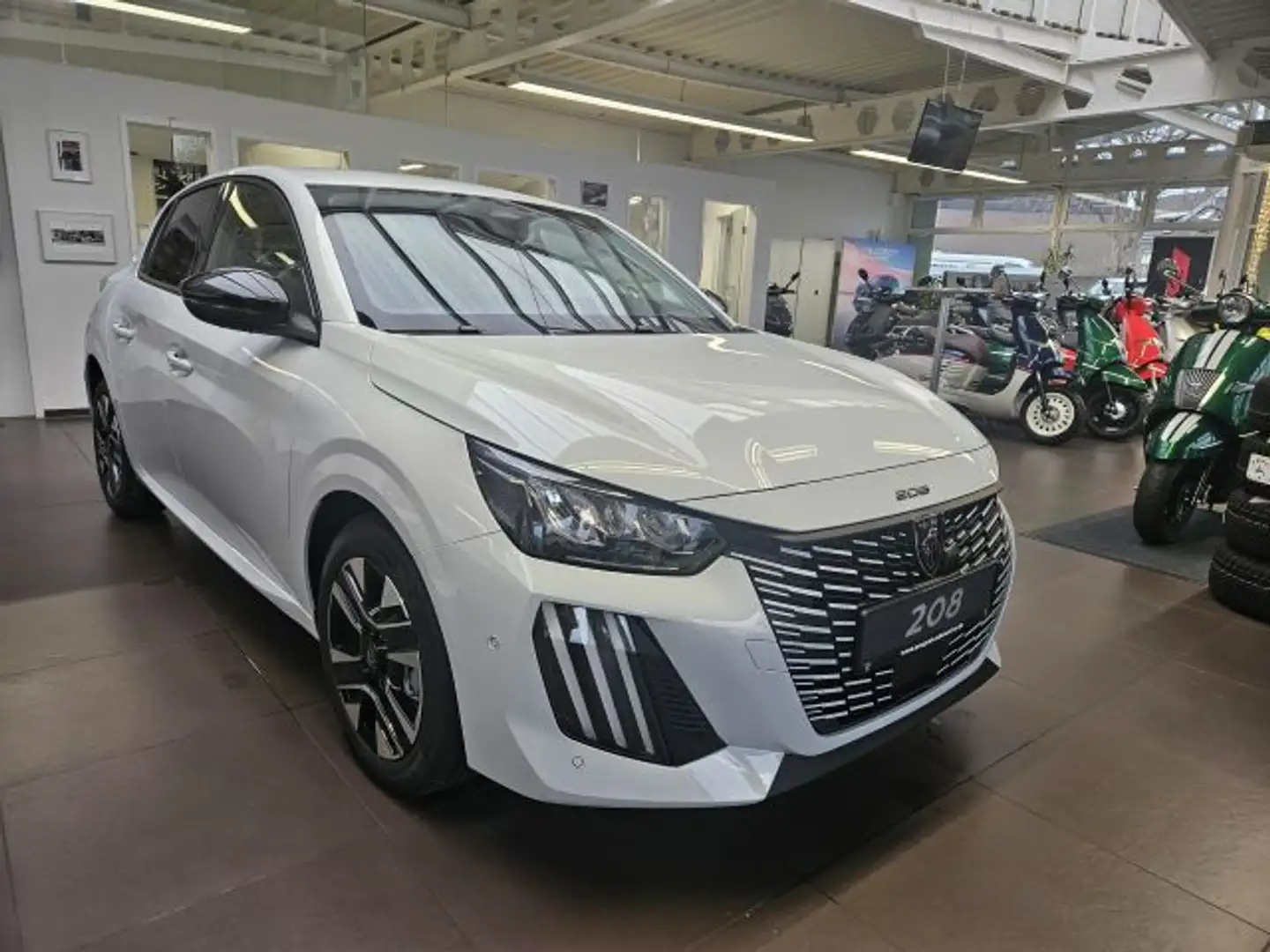 Peugeot 208 Hybrid 110 e-DSC6 Allure Blanc - 1