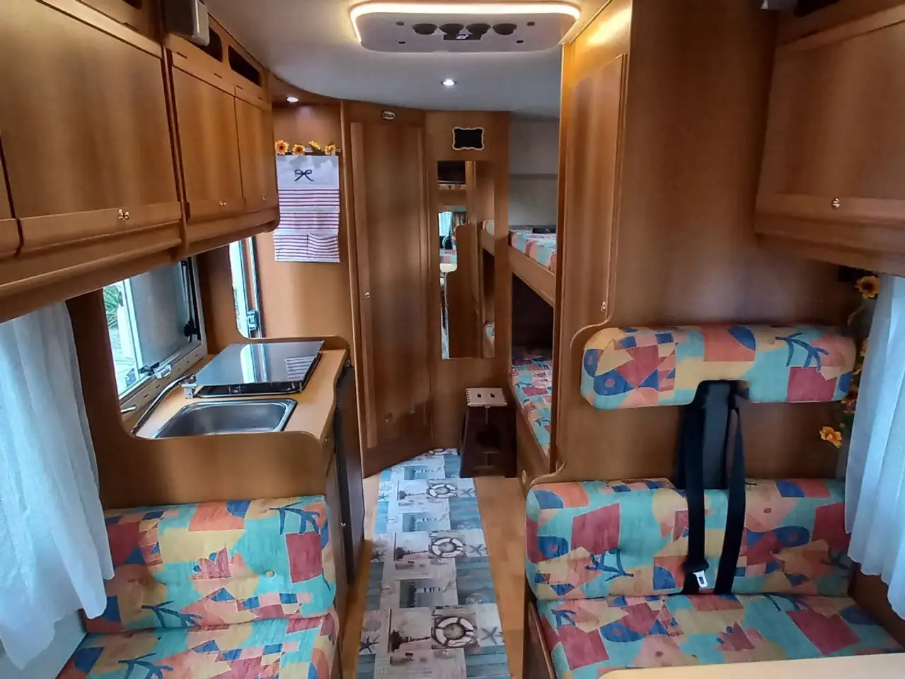 Caravans-Wohnm Mobilvetta arcobaleno 7 posti letto, foto 4