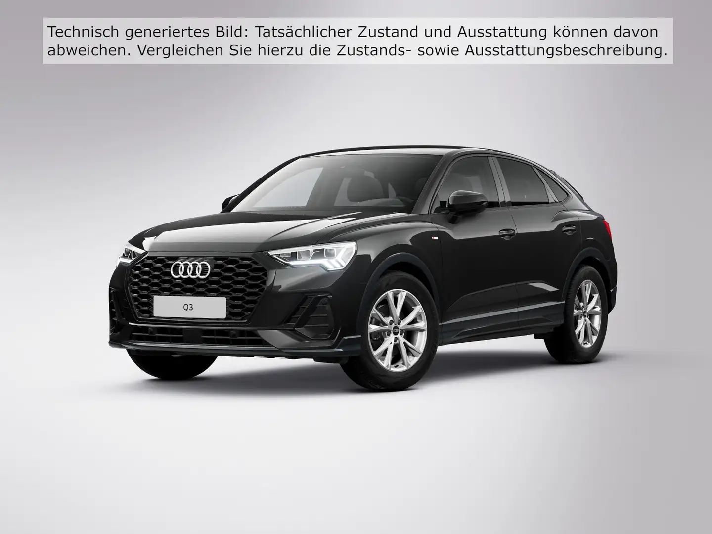 Audi Q3 35 TDI S LINE LED ALCANTARA KAMERA Schwarz - 2
