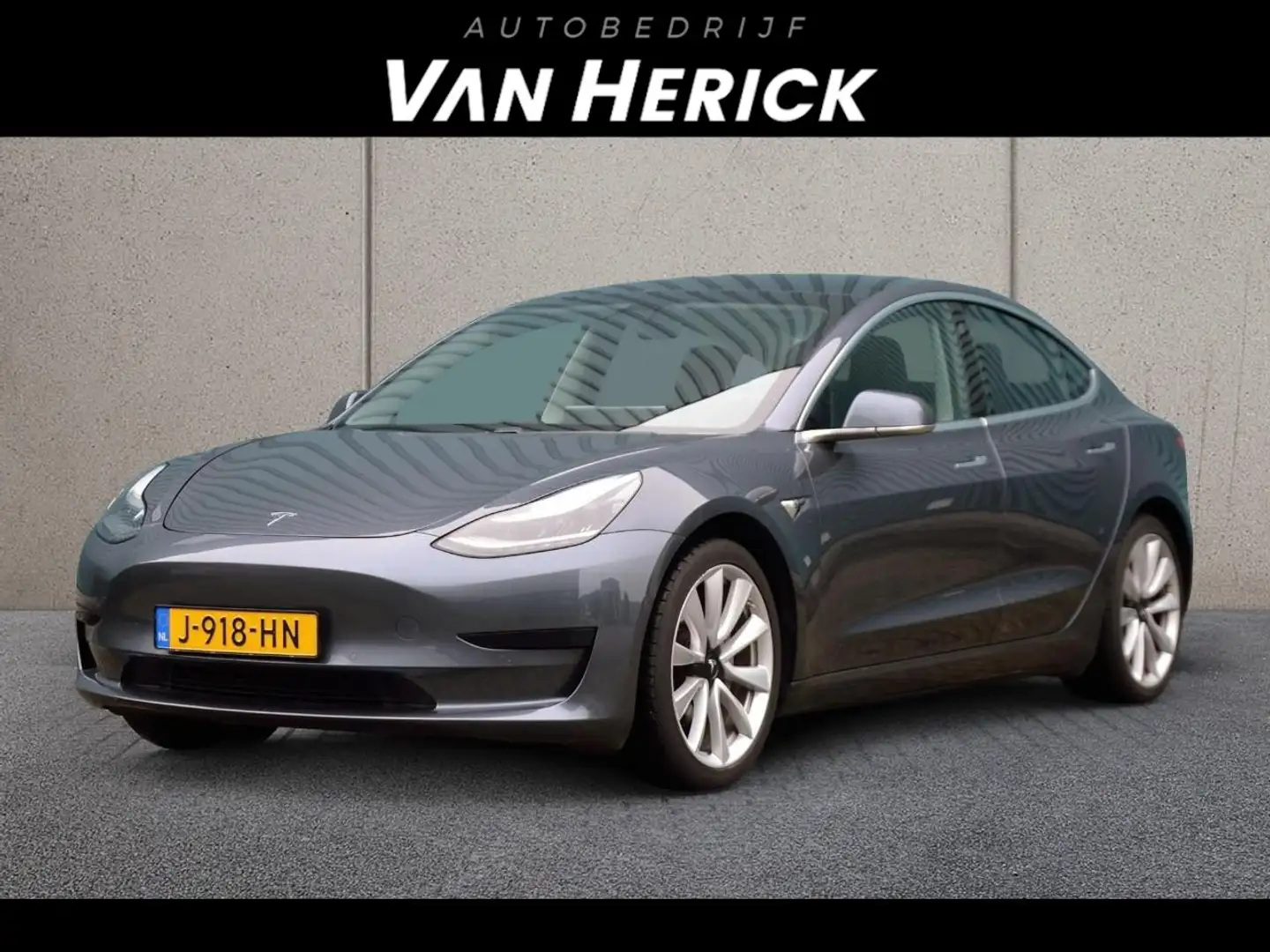Tesla Model 3 Standard RWD Plus 60 kWh Incl. BTW! | Zwart Leer | Grau - 1