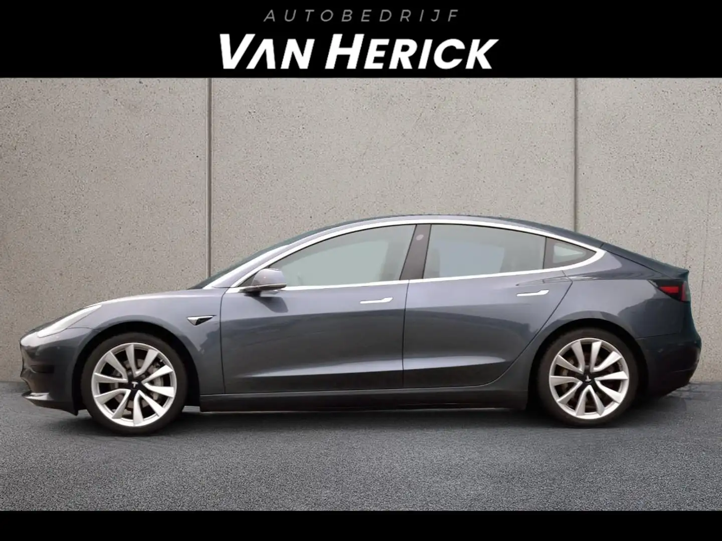 Tesla Model 3 Standard RWD Plus 60 kWh Incl. BTW! | Zwart Leer | Grau - 2