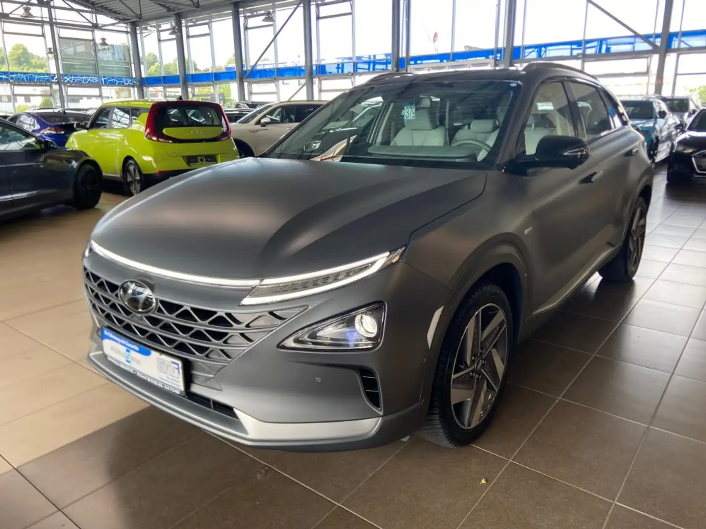 Hyundai NEXO Wasserstoff Schiebedach Krell 360°Cam ACC Gris - 1