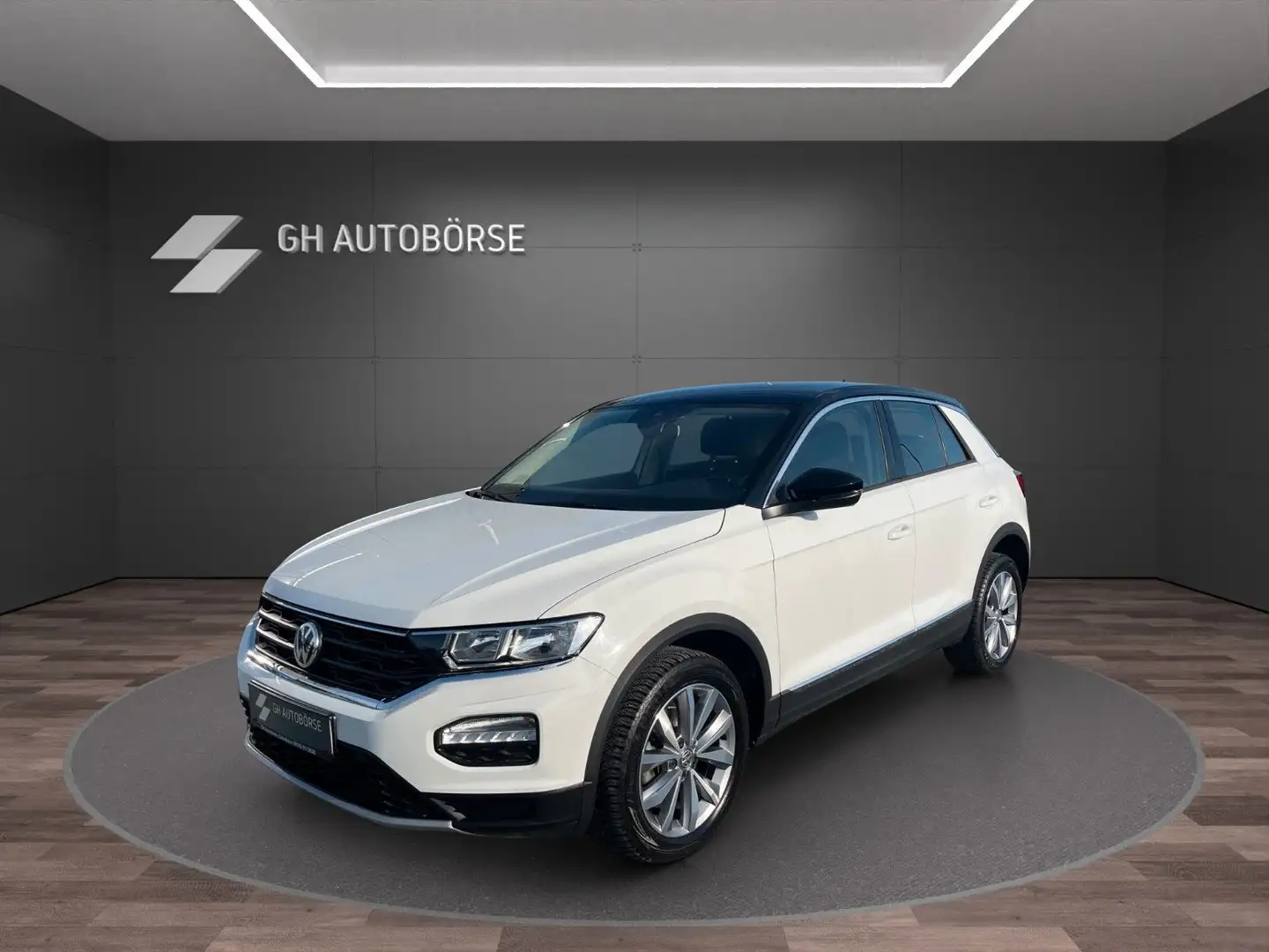 Volkswagen T-Roc Style DSG|SPUR-ASSIST|PDC|SZHZ|AHK|KLIMAA. Weiß - 1