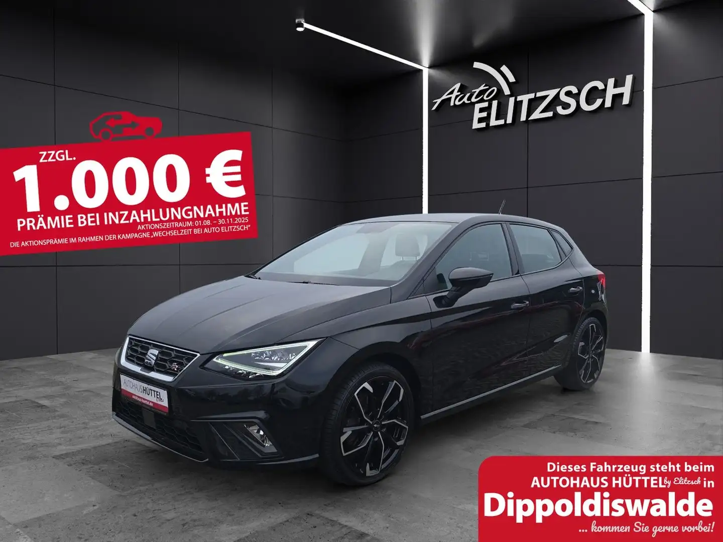 SEAT Ibiza FR Beats 1.0 TSI KAMERA ACC NAVI Noir - 1