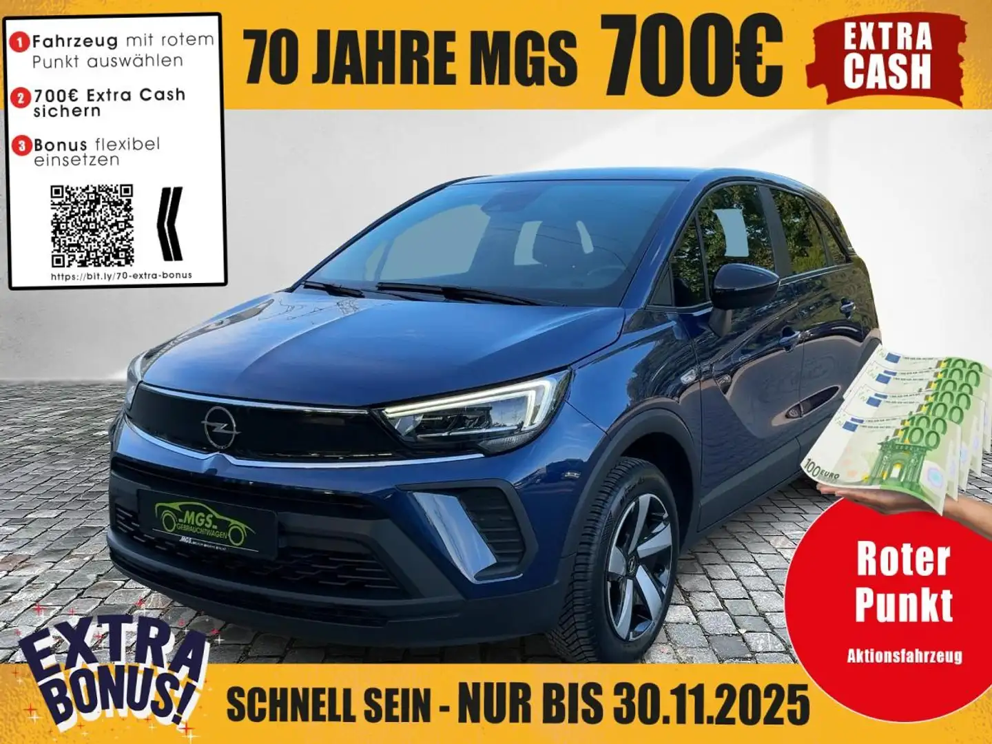 Opel Crossland Edition DAB #BT #S&S #SHZ #PDC #LHZ Blau - 1