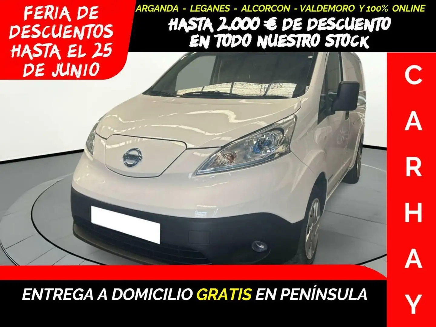 Nissan NV200 e-NV200 Furgón Profesional 5p. 40kwh Blanc - 1