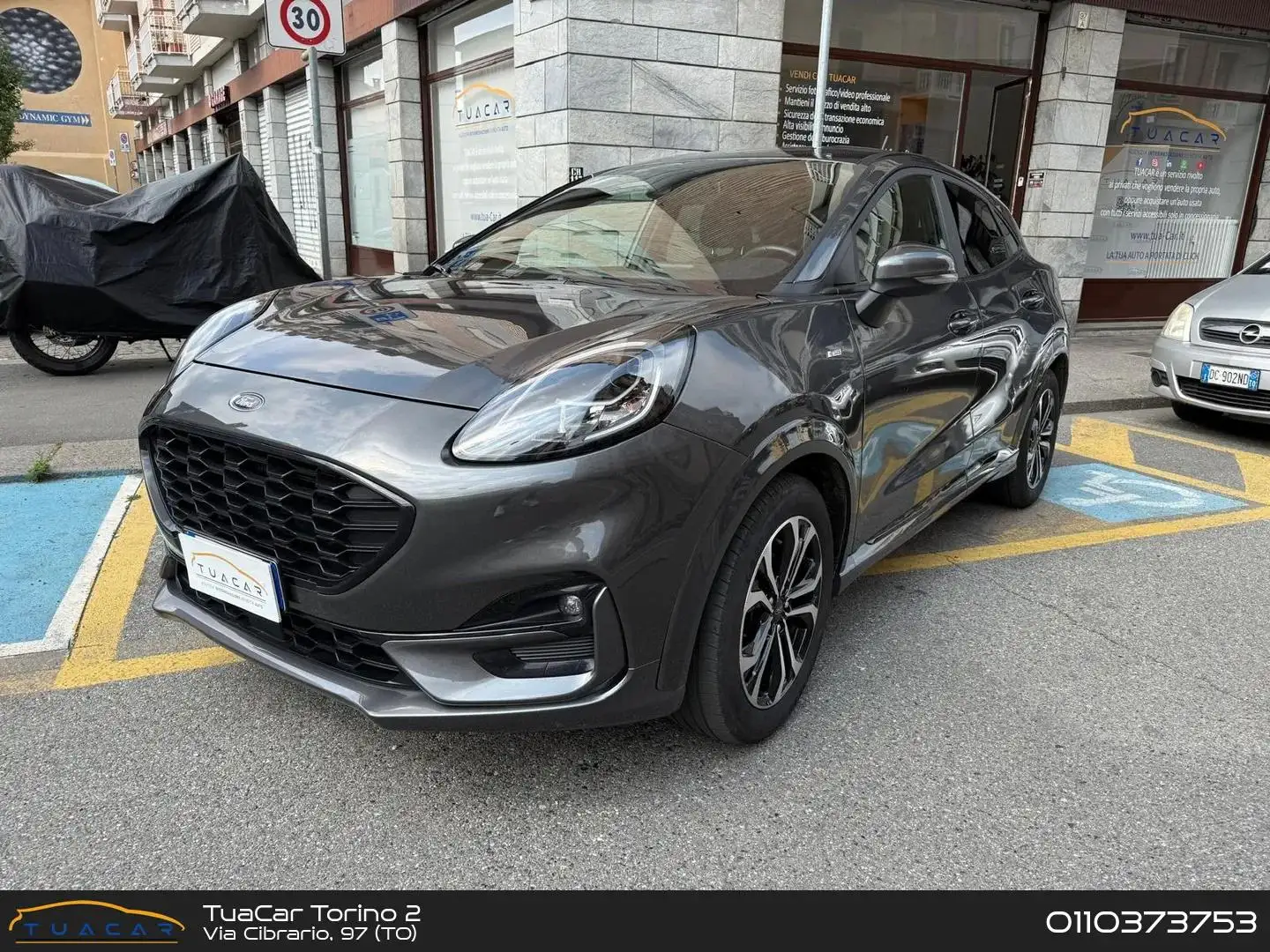 Ford Puma ST Line 1.0 EcoBoost mHEV Grau - 1