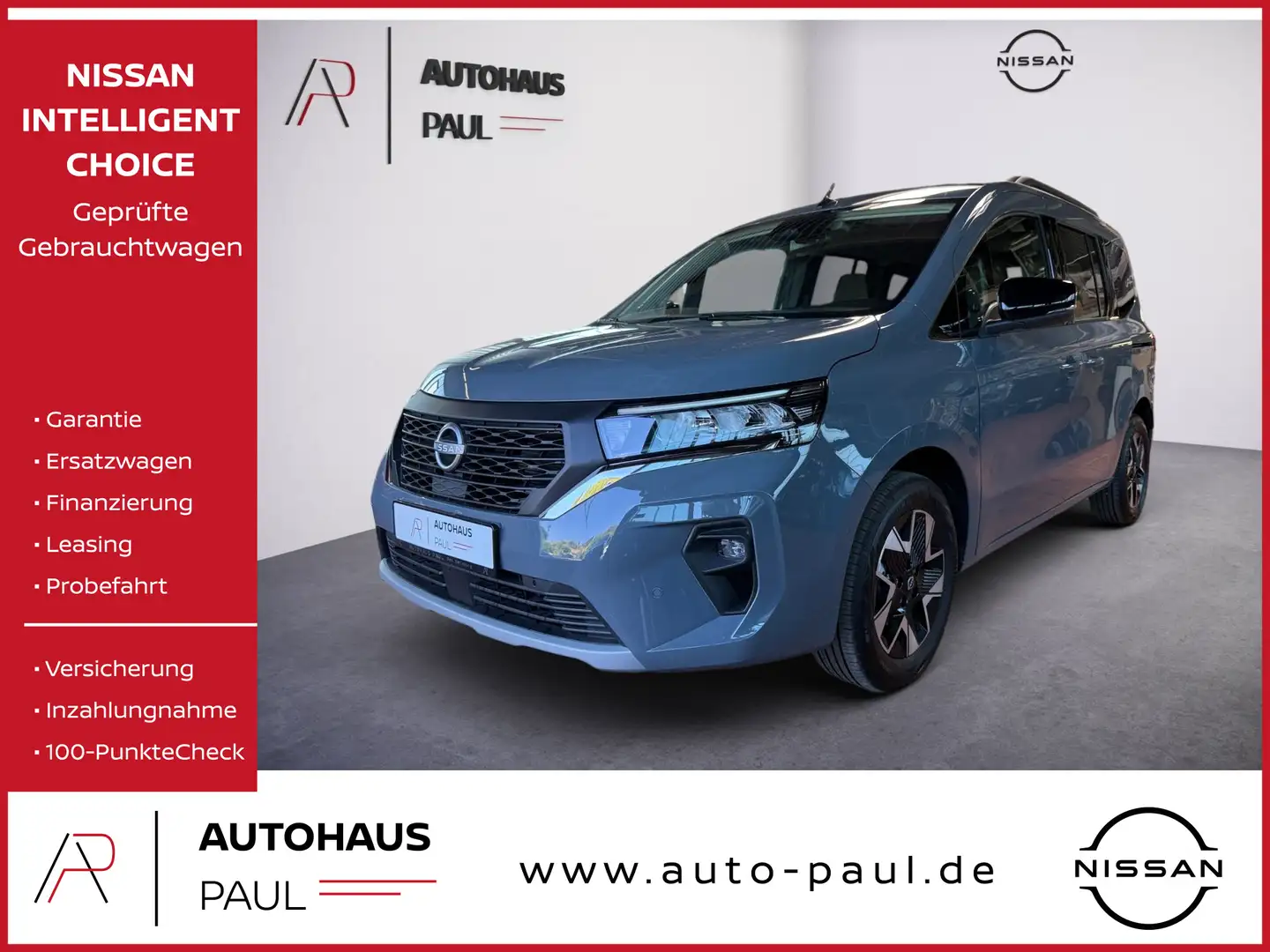 Nissan Townstar DIG-T 130 L1 Tekna, Automatik, Kamera Grau - 1