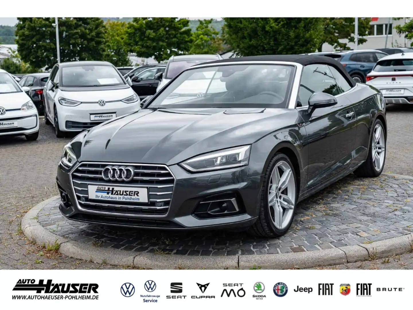 Audi A5 Cabriolet 40 TFSI Sport S-LINE B&O NAVI KAMERA ACC Grau - 1