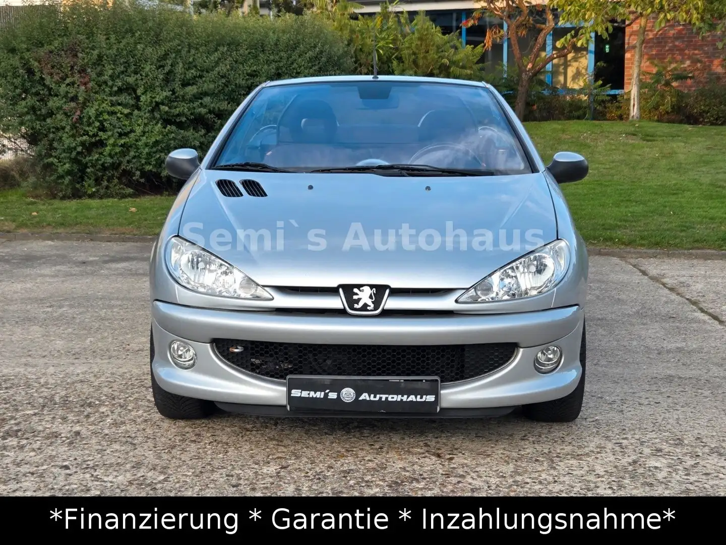 Peugeot 206 Cabriolet CC Quiksilver|TÜV-Neu Argintiu - 2