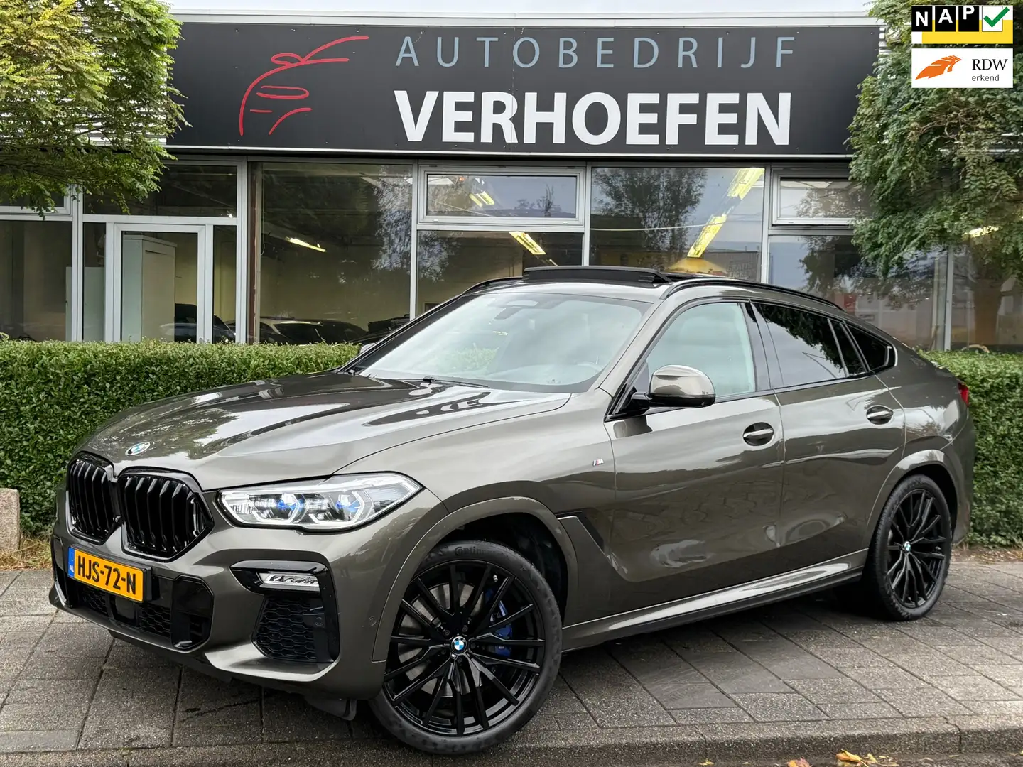 BMW X6 M50i High Executive - PANORAMADAK - 3X TV - BOWERS Grün - 1
