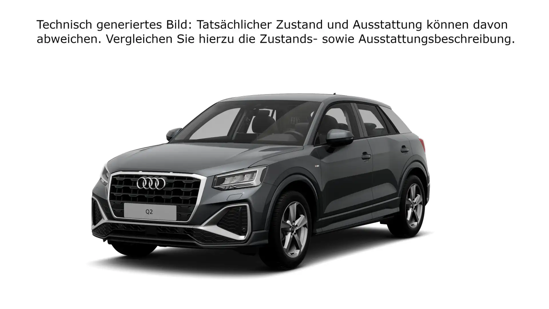 Audi Q2 30 TDI S tronic S line Grau - 2