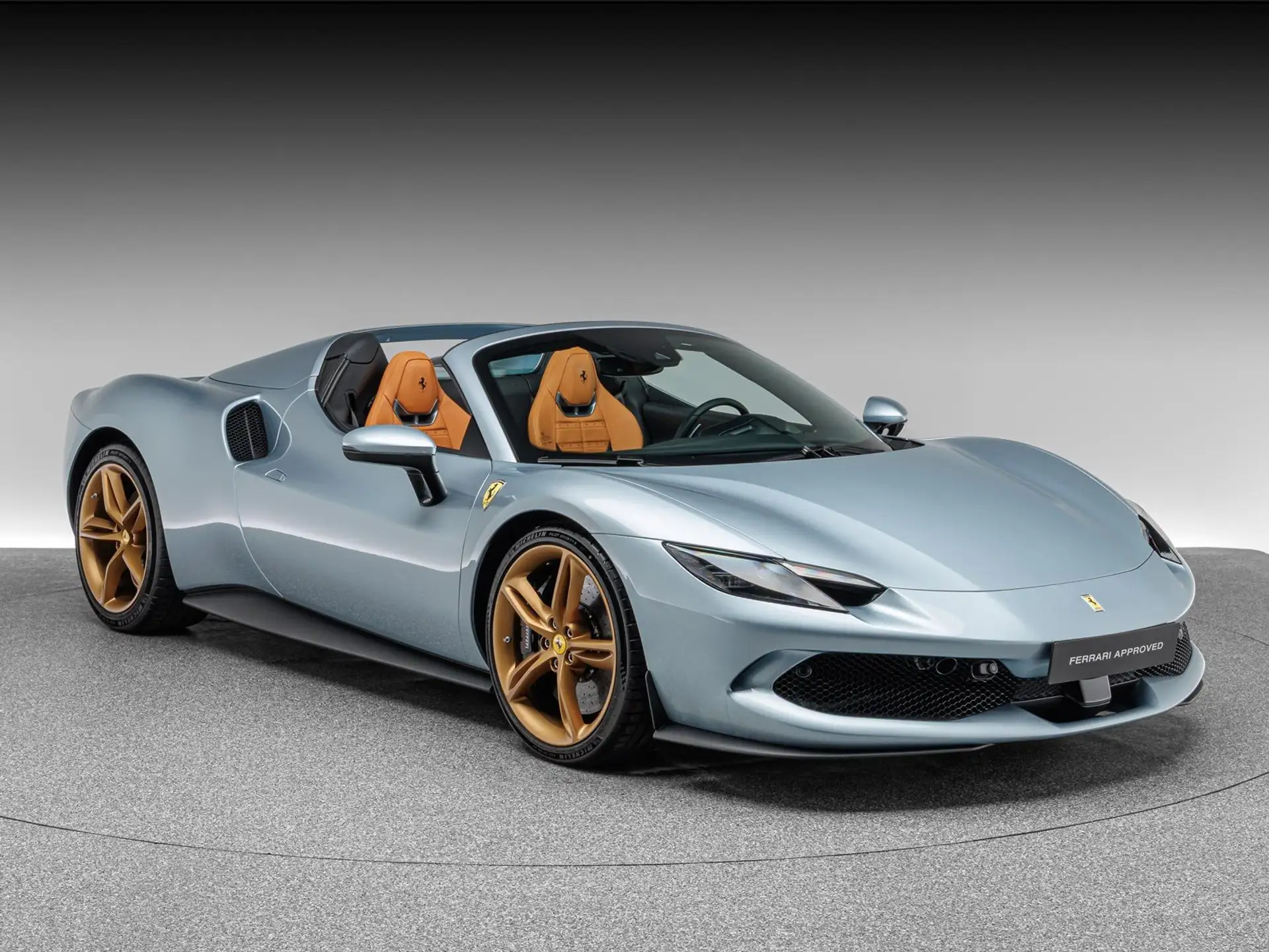 페라리 296 GTS 2024 회색 사진 8