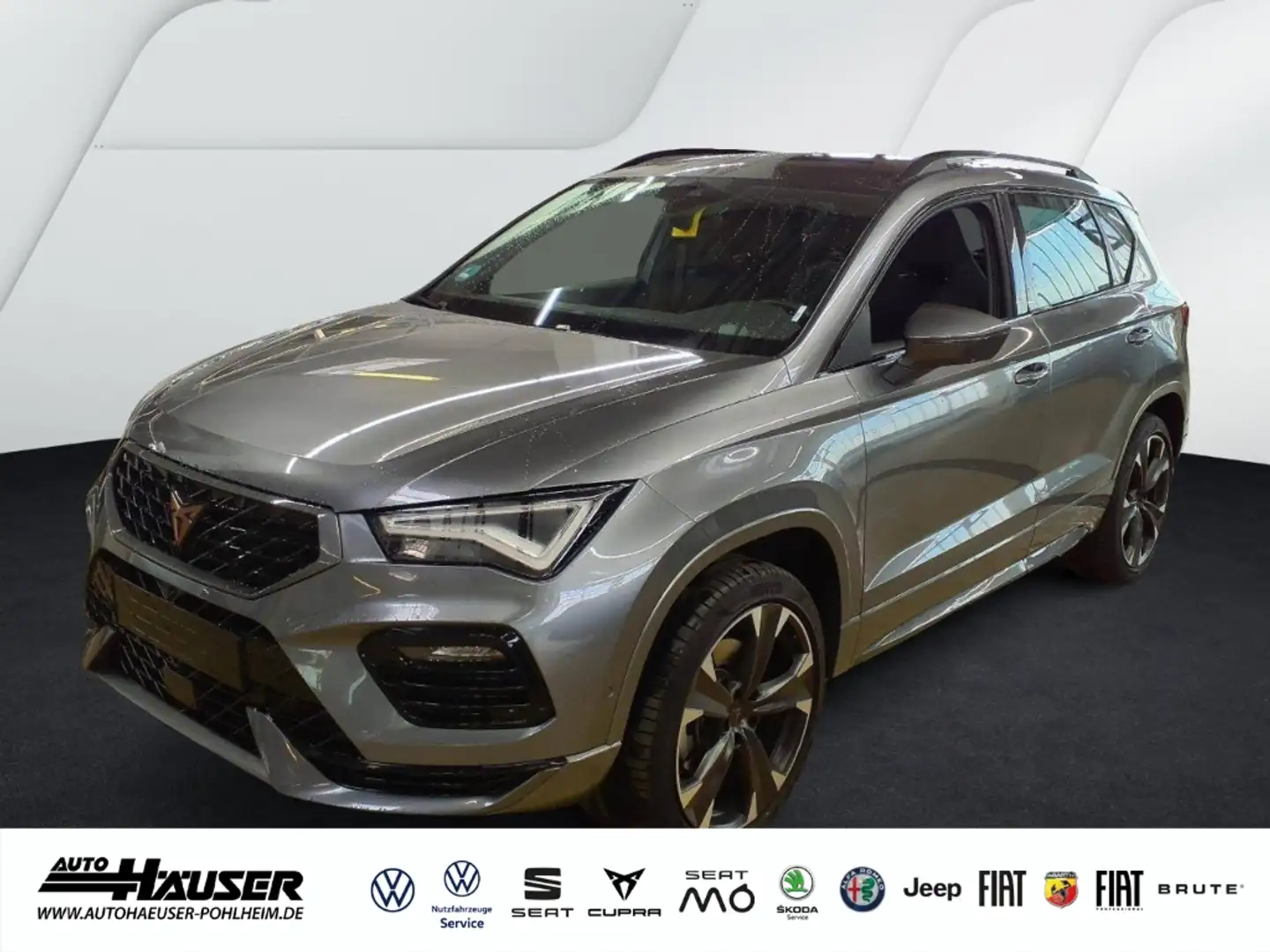 CUPRA Ateca 2.0 TSI DSG 4Drive AHK EL. HECKKL. NAVI KAMERA PAR Grau - 1