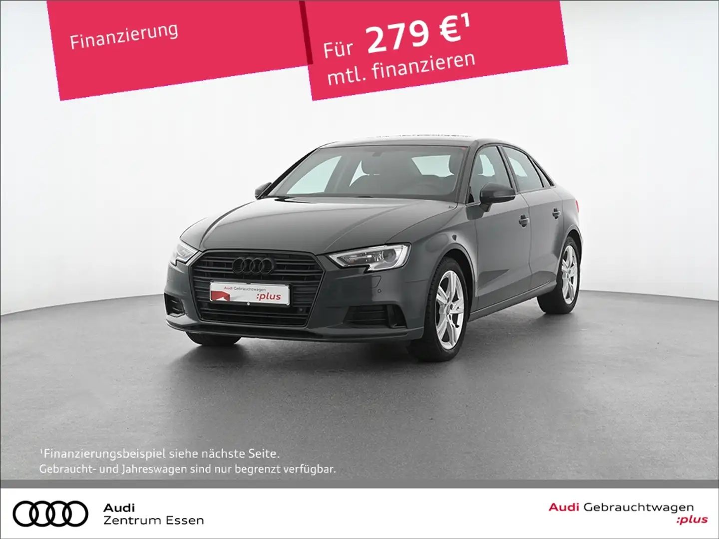 Audi A3 Limousine Sport  XENON NAV SHZ PDC FSE Grau - 1