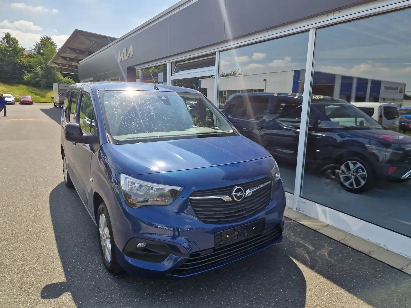 Opel Combo Life E 1,5 D Elegance Standhzg AHK SHZ Navi Kamera Bleu - 2