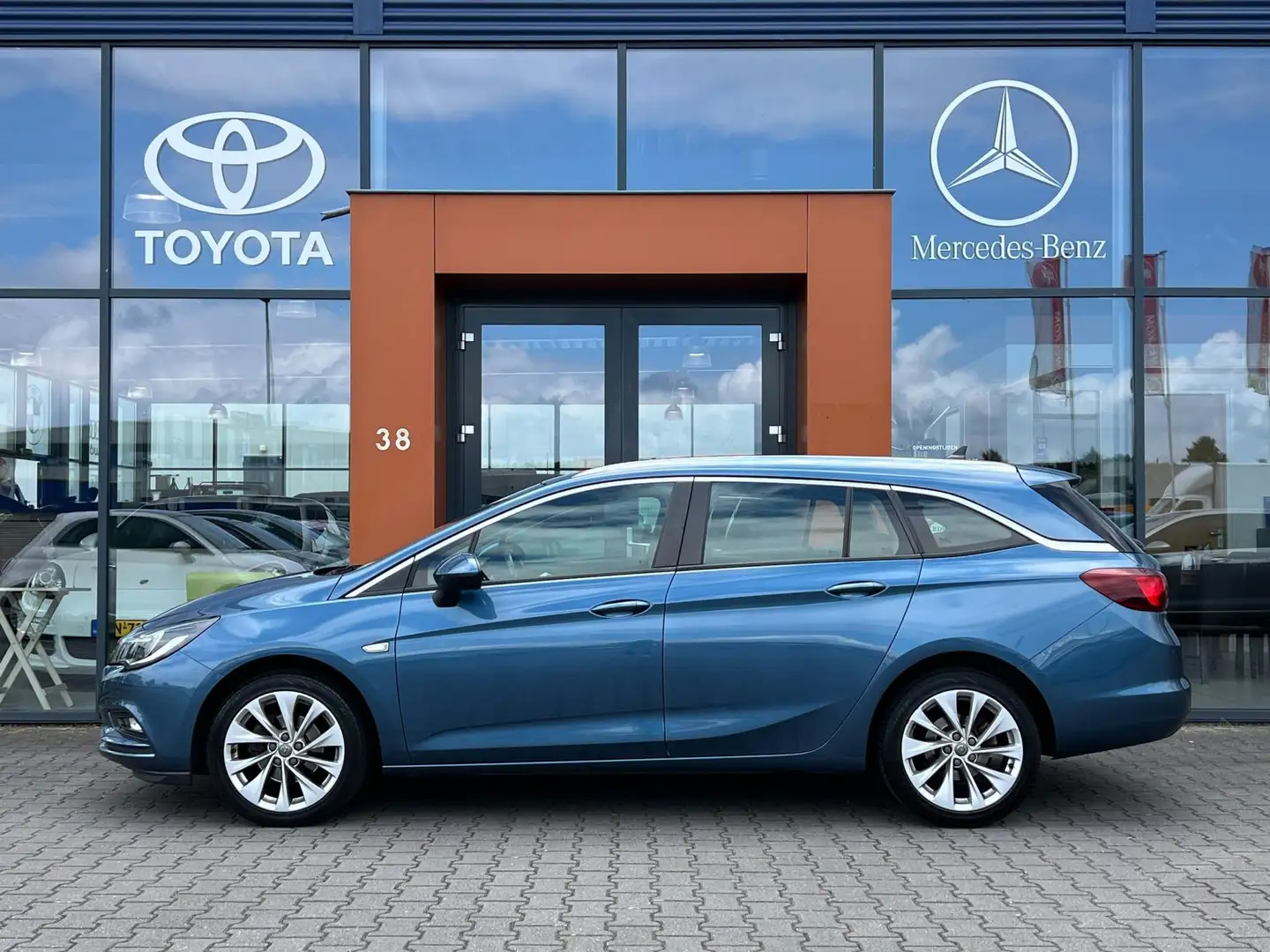Opel Astra Sports Tourer 1.0 Edition|Carplay|Clima|Navi|PDC Bleu - 2
