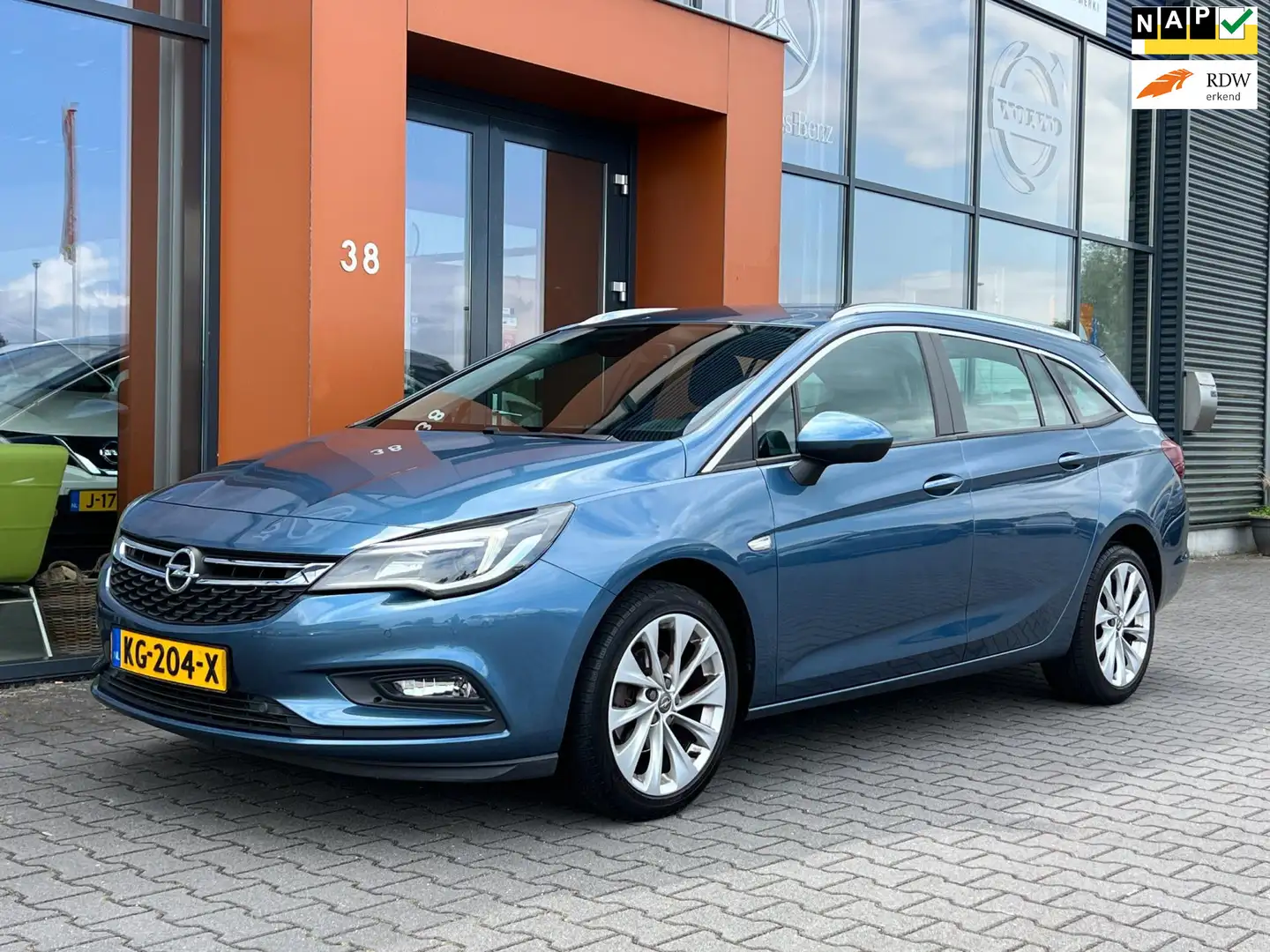 Opel Astra Sports Tourer 1.0 Edition|Carplay|Clima|Navi|PDC Bleu - 1