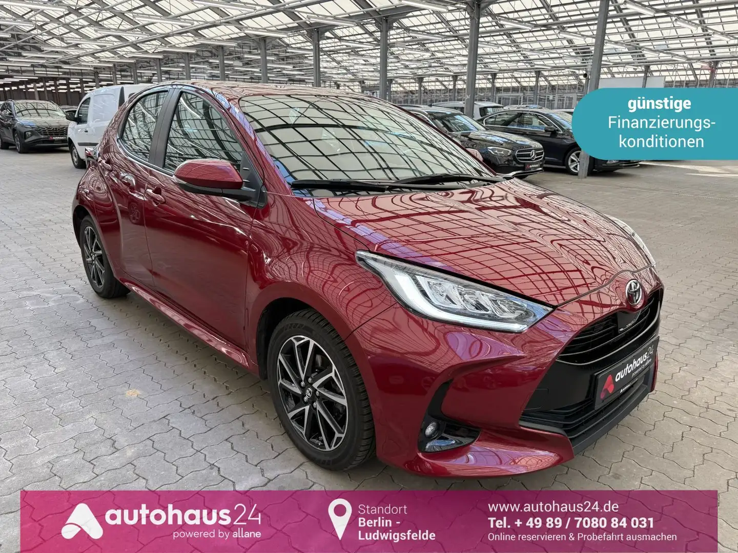 Toyota Yaris 1.5 Dual-VVT-iE  Team D|LED|Kamera Rojo - 1