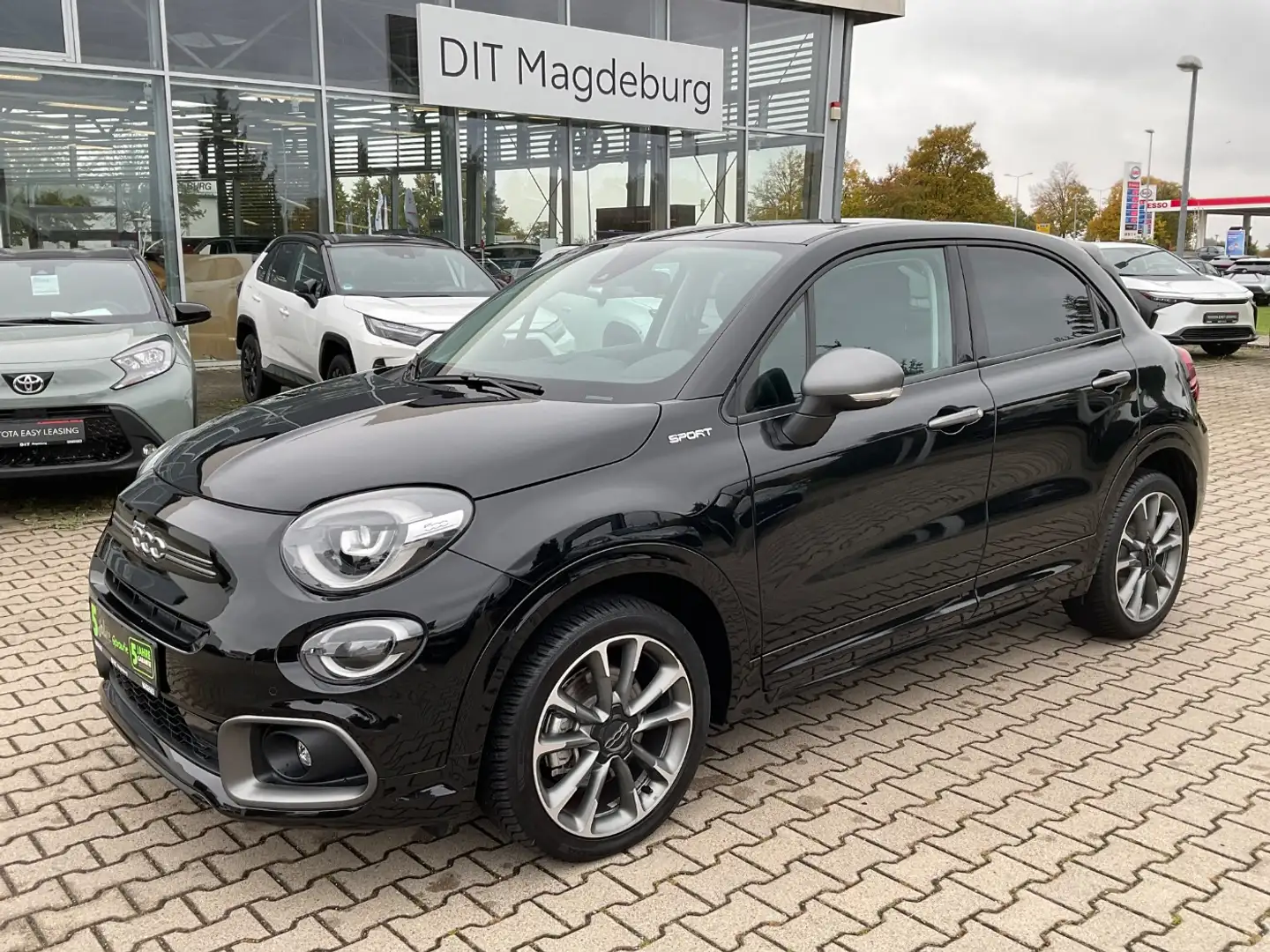 Fiat 500X 1.5 GSE Sport ACC+LED+Navi+2xKlima+Kam.+PDC Schwarz - 2