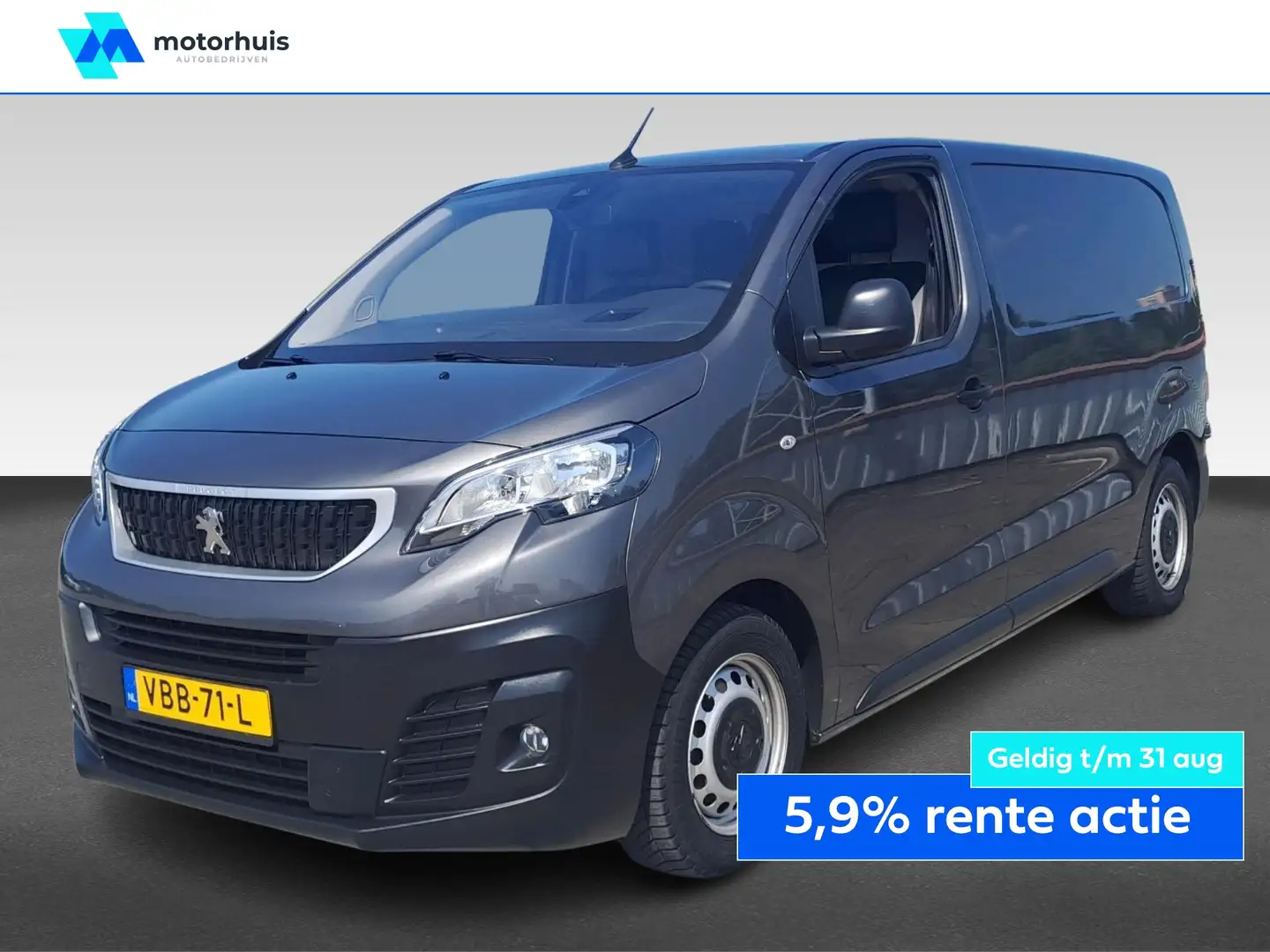 Peugeot Expert 227S GB 2.0 BlueHDi 180pk 3p. STT EAT6 Premium Grijs - 1