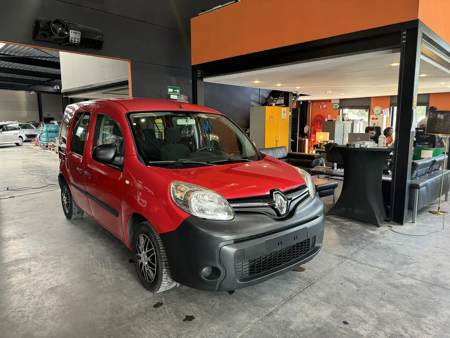 Renault Kangoo 1.2 TCe - A/C - RADIO CD/MEDIA/TEL - DOUBLE PORTES Rouge - 1
