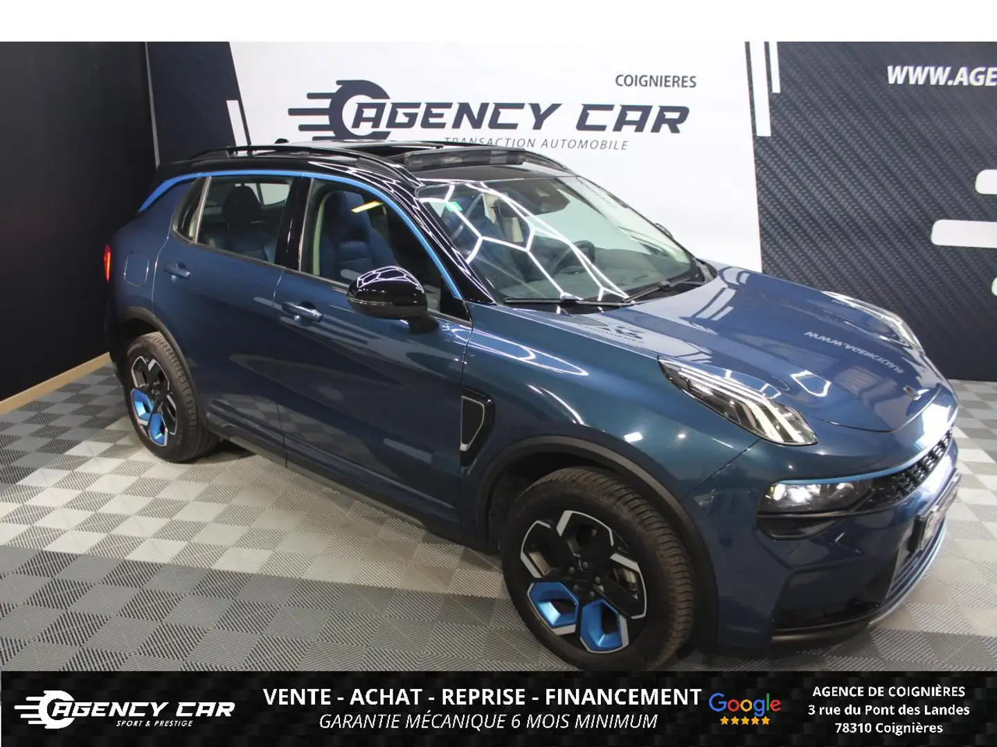 Lynk & Co 01 PHEV 1.5 - 261ch - Full options -Faible consommation Bleu - 1
