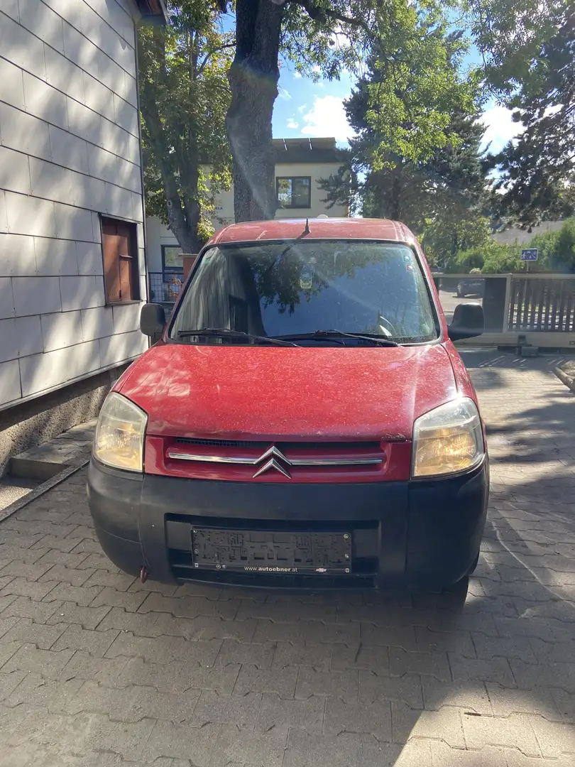 Citroen Berlingo 1,6 HDI mit Pickerl Bis 01.2027 Rot - 2