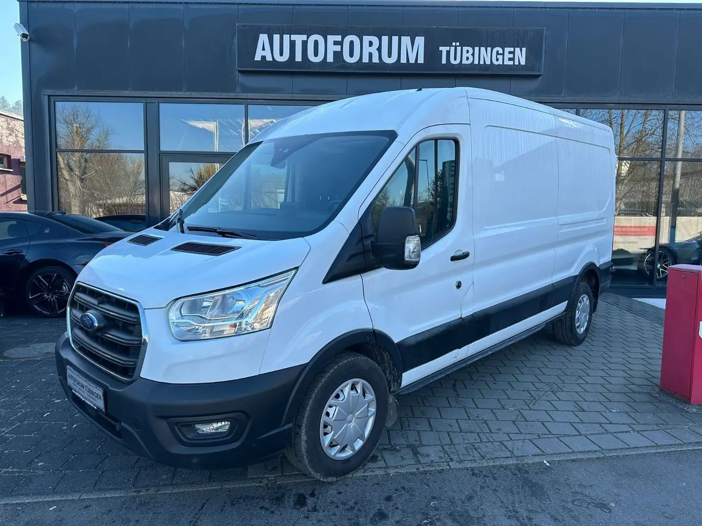 Ford Transit 350 L3H2 *AUTOMATIC*NAVI*KLIMA LADERAUM* Weiß - 1