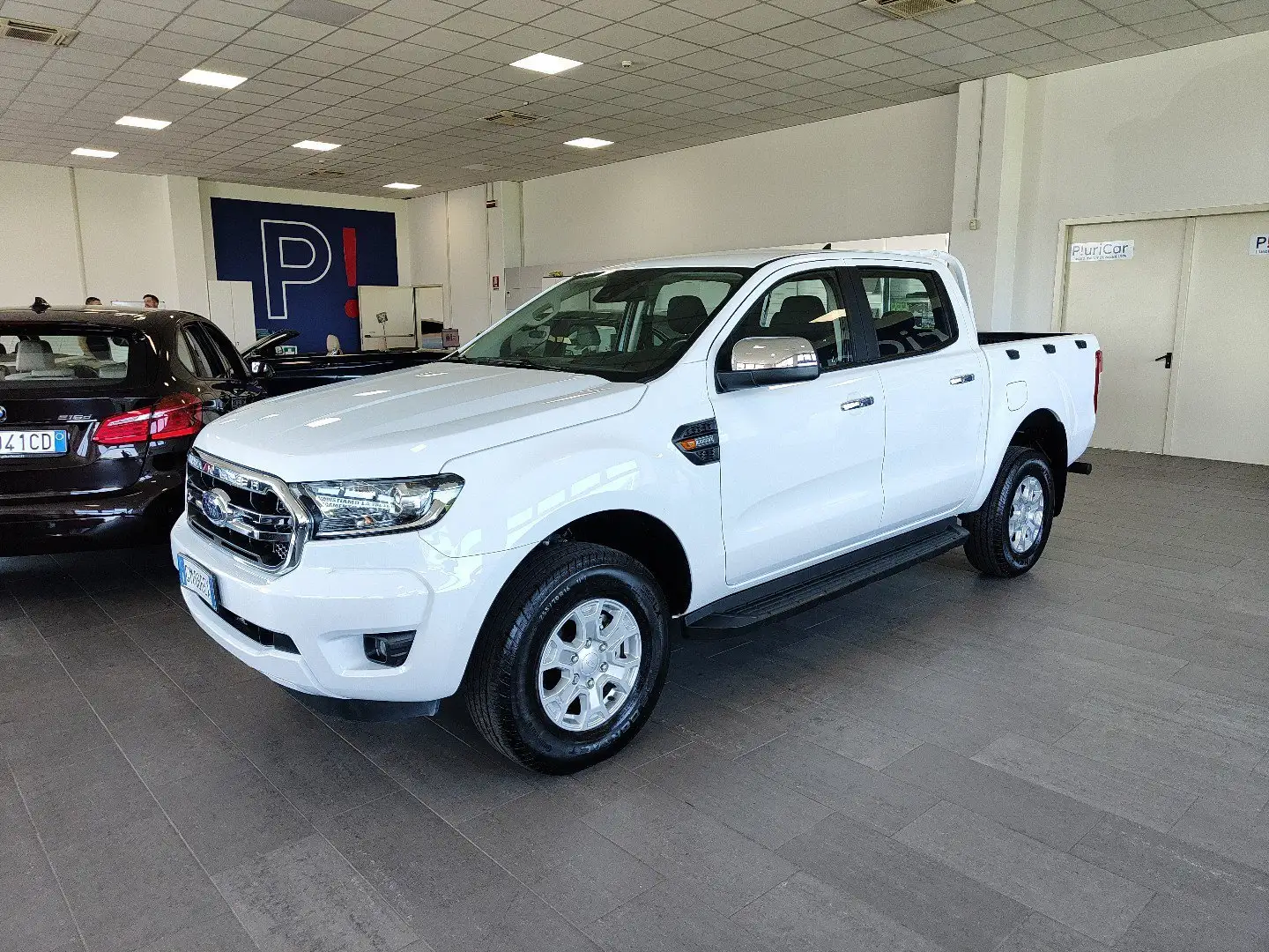 Ford Ranger 2.0 D ECOBLUE XLT Auto Lane Assist Autocarro N1G Blanc - 1
