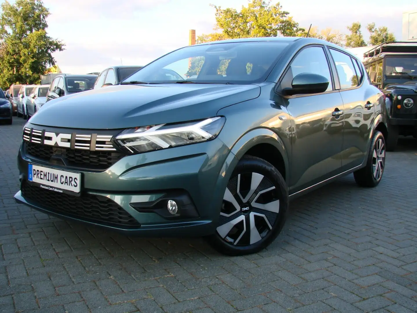 Dacia Sandero 1,0 TCe 90 Expression Automatik Temp Spurhalteassi Groen - 2