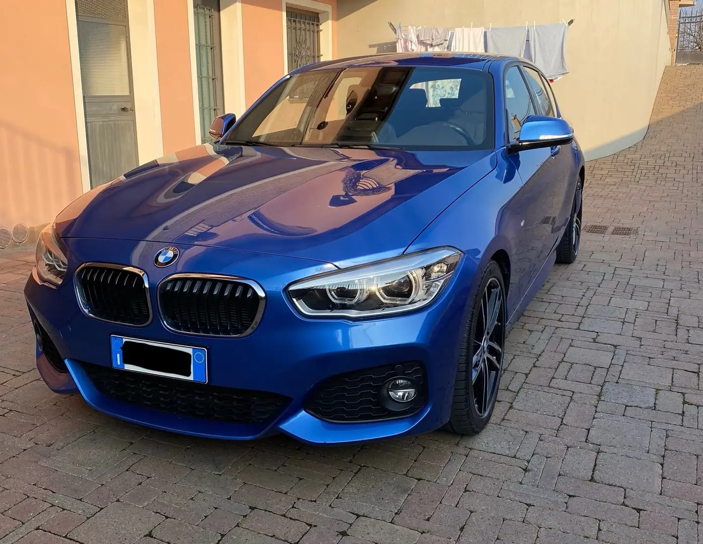 BMW 114 114d 5p Msport Синій - 1