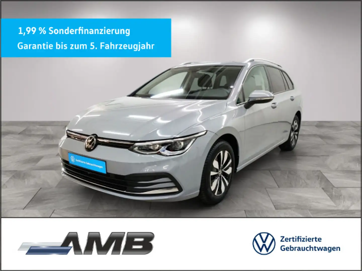 Volkswagen Golf Variant Move 1.5 eTSI Matrix/Pano/02.29Gara Grau - 1