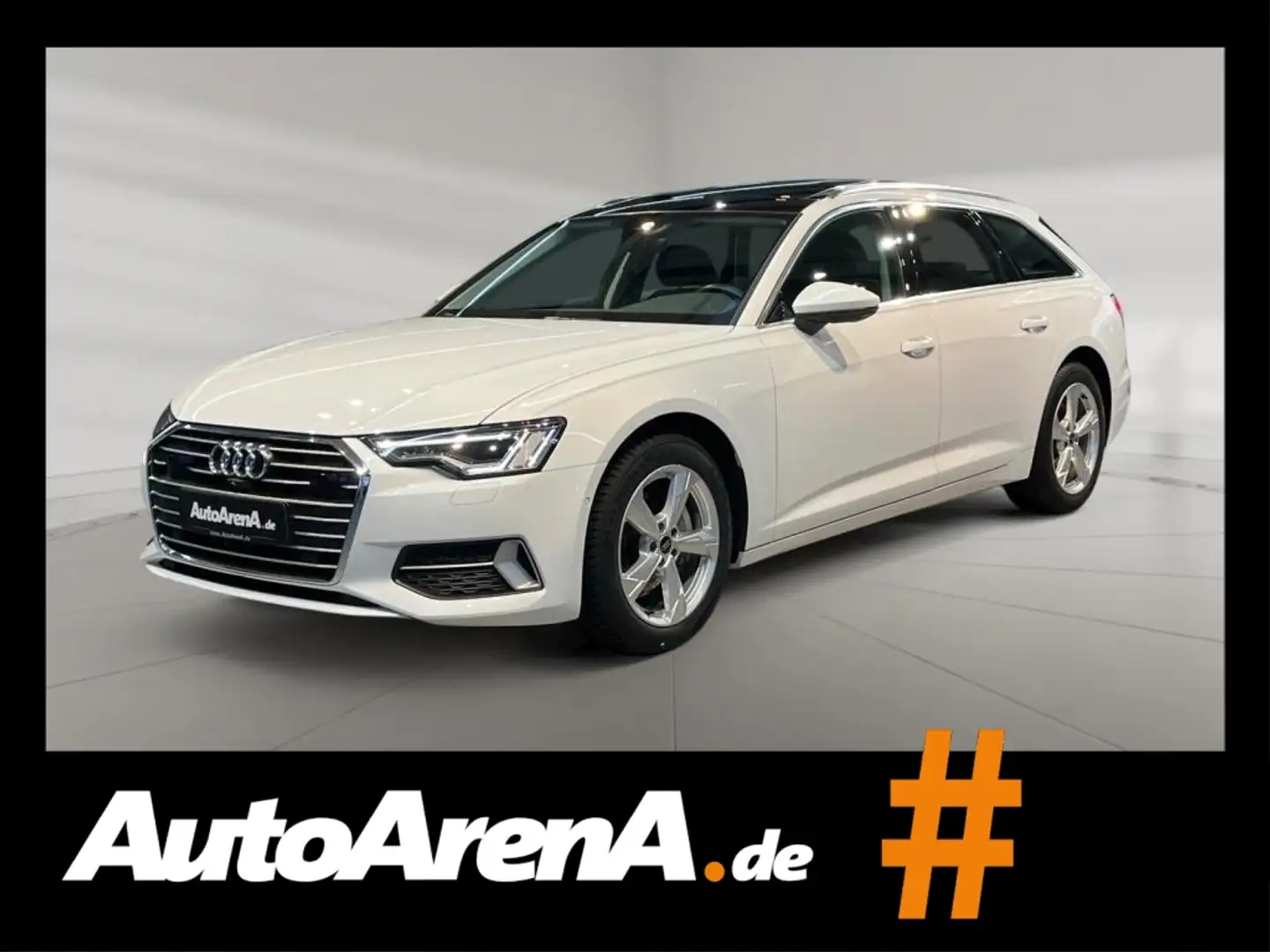 Audi A6 40 Avant TDI  Fahrassist+Pano+SHD+Cam+LED+AUT Weiß - 1