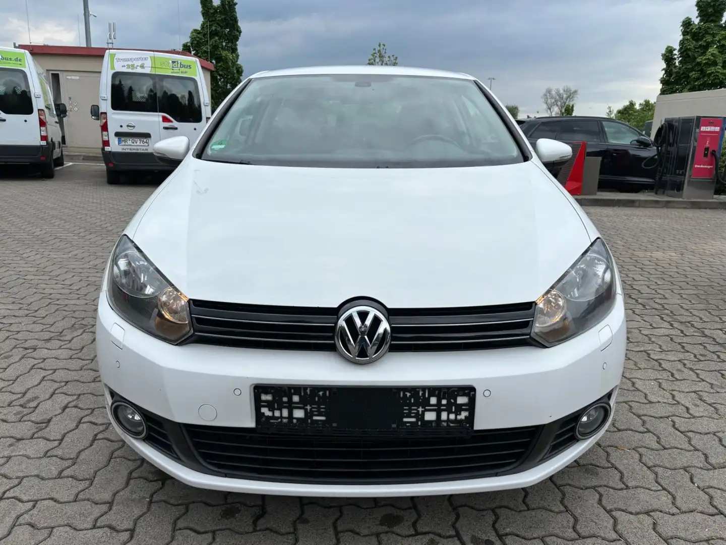 Volkswagen Golf VI Team/Klima/Parkassint/Tempomat/AHK Blanc - 2