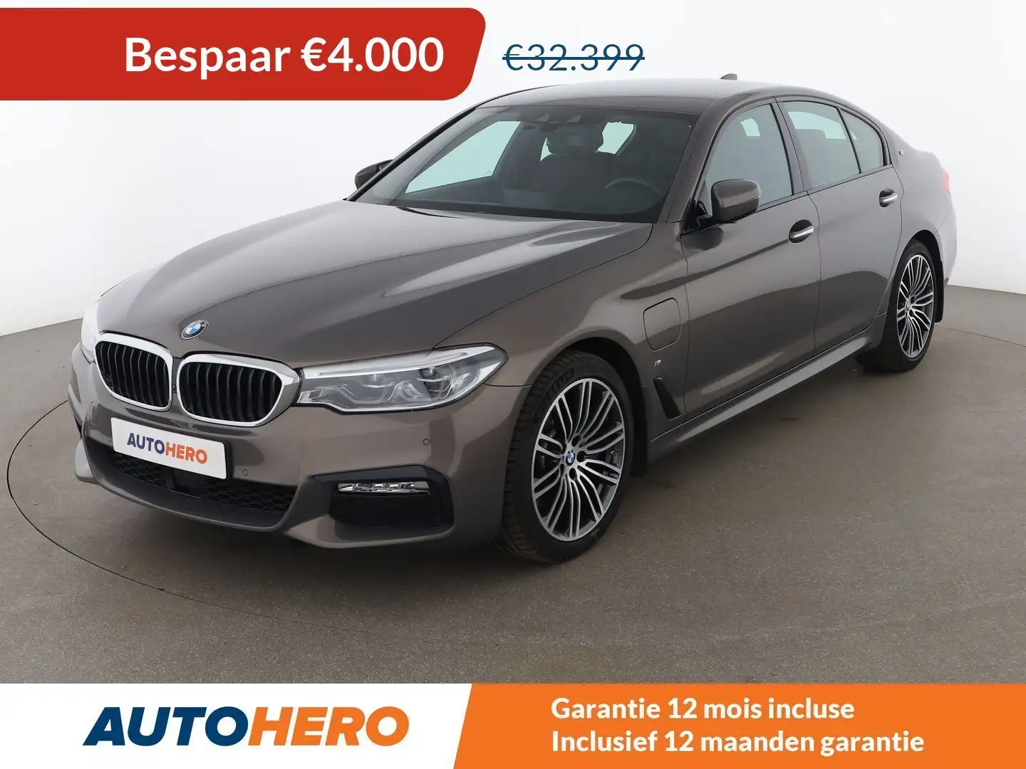 BMW 530 530e M Sport Brun - 1