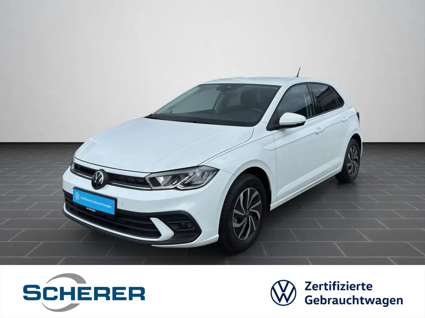 Volkswagen Polo Life 1.0 TSI IQ DRIVE REAR VIEW LED PDC SHZ Blanc - 1