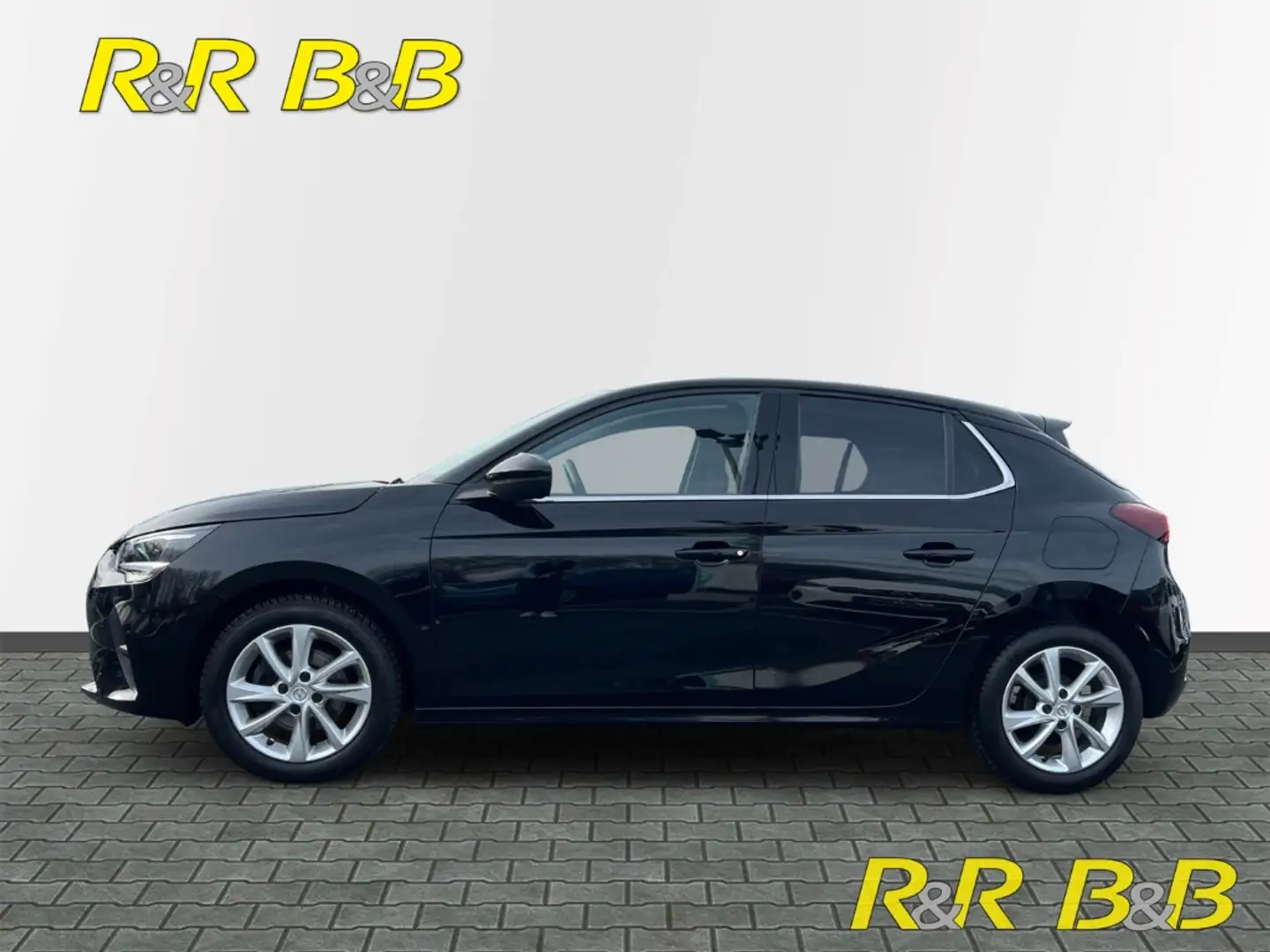 Opel Corsa F Elegance 1.2 Turbo Navi+SHZ+PDC+CARPLAY+R-KAMERA Schwarz - 2