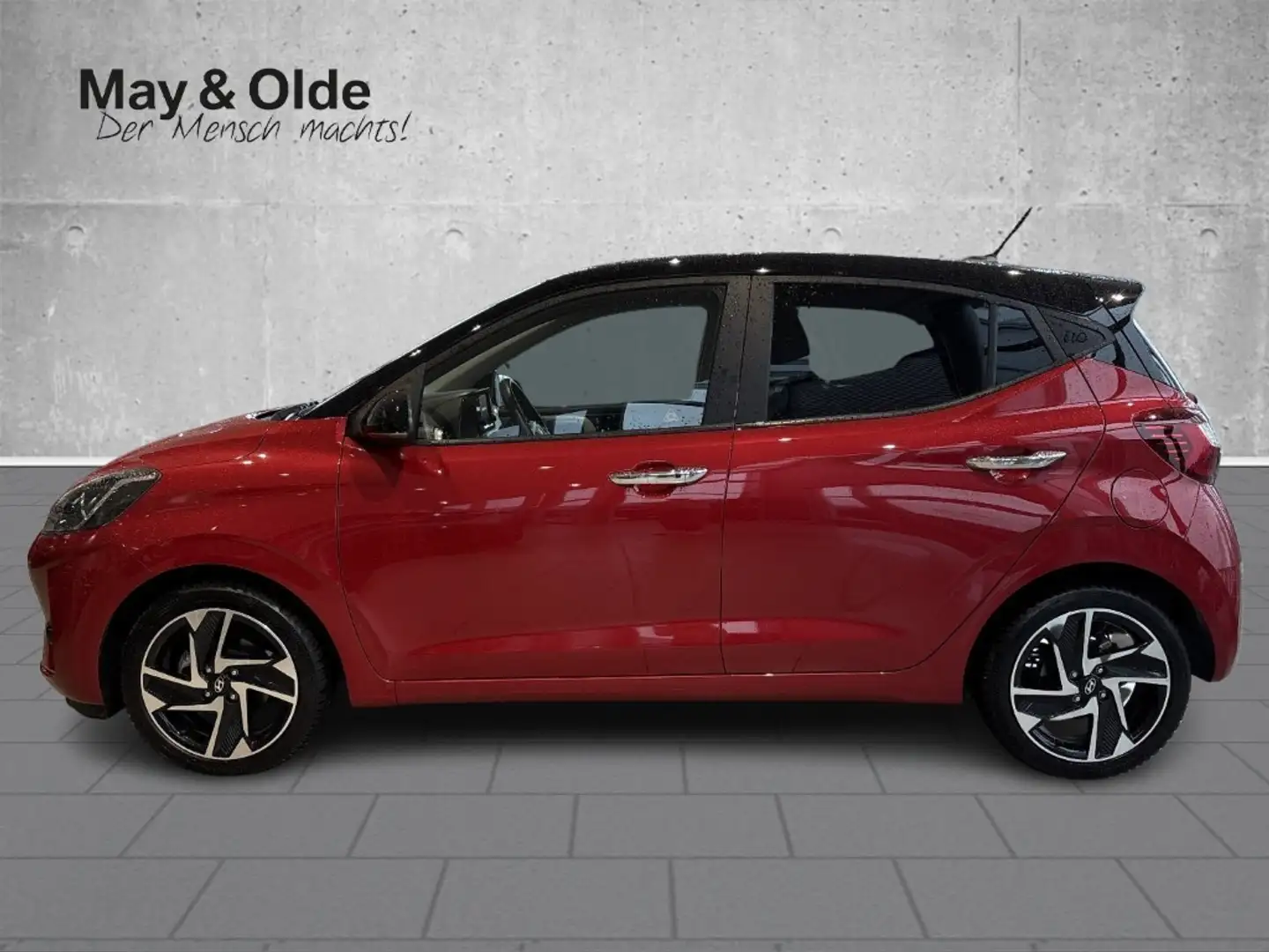 Hyundai i10 Sportpaket SHZ LHZ DAB Navi Apple CarPlay Android Rot - 2