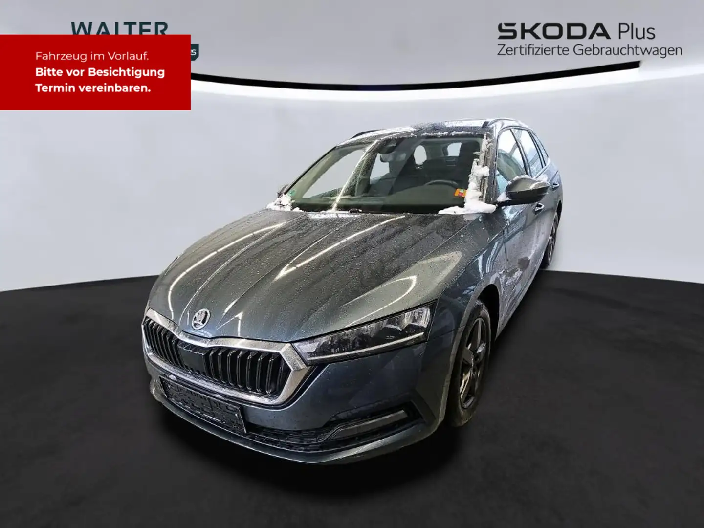 Skoda Octavia Combi 2.0 TDI DSG Ambition Navi LED ACC Gris - 2