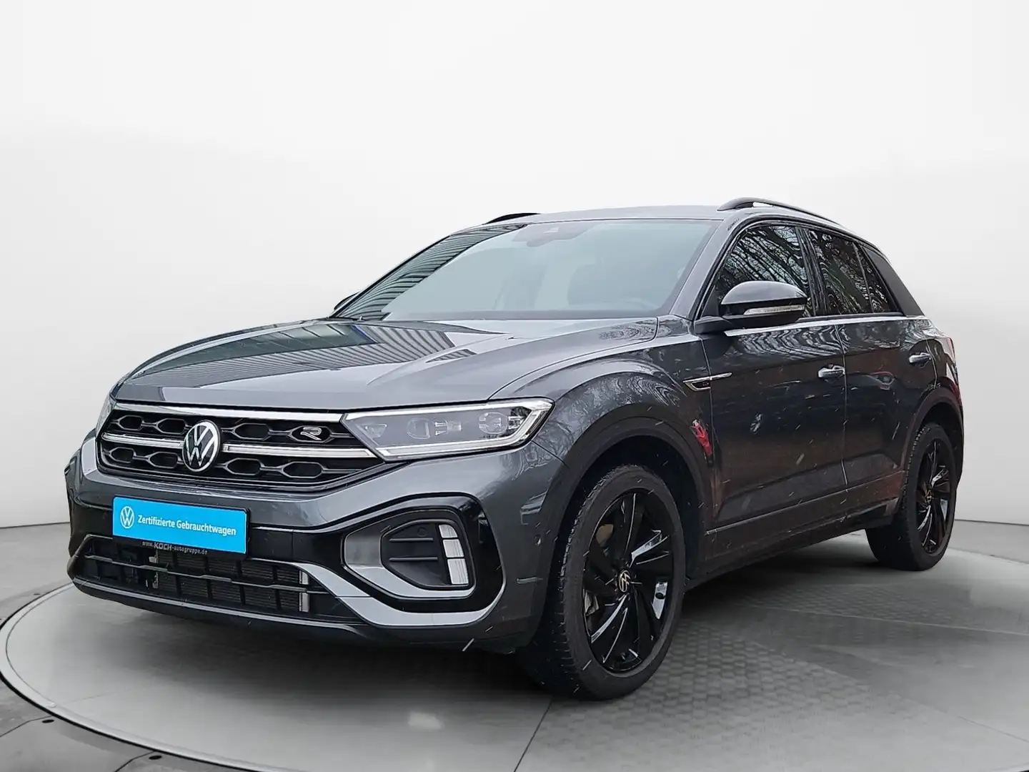 Volkswagen T-Roc 2.0TDI R-Line DSG LED Navi AHK Grau - 2